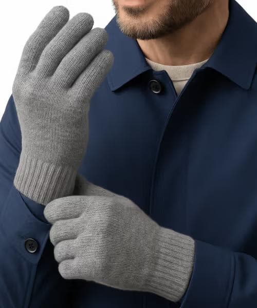 100 % Cashmere Fingerhansker